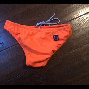 Orange Jolyn swim bottoms